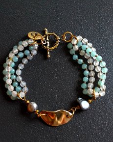 BRACCIALE AGATA AZZURRA 01